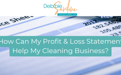 How Can I Analyze a Profit & Loss Statement to Help My Cleaning Business