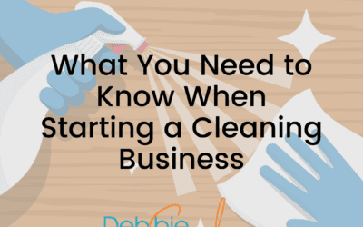 Starting a Cleaning Business Checklist
