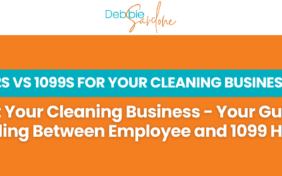Which is better? 1099 or W2 Employees For Your Residential Cleaning Company?